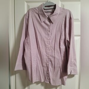 Riders By Lee Button Up Blouse Shirt XXL